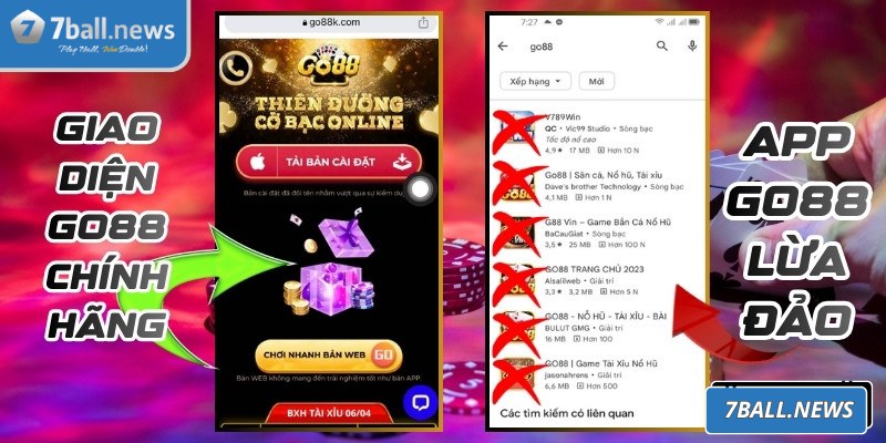 Cách nhận biết trang nhái Go88 nhanh chóng, chính xác
